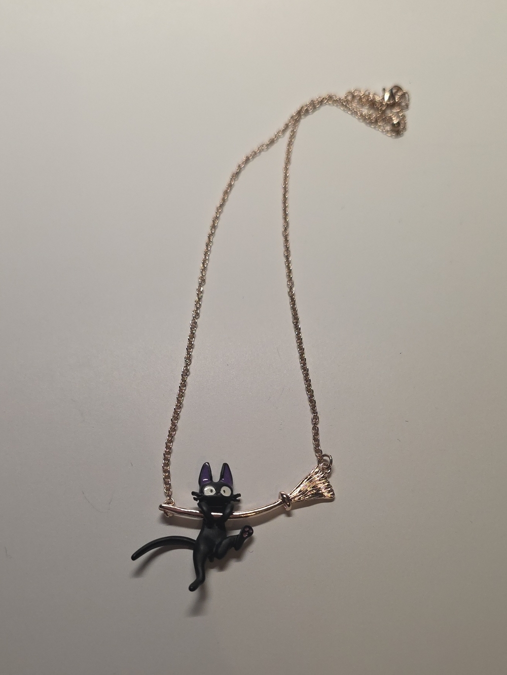 Studio Ghibli® Kiki's Delivery Service Jiji Broom Necklace